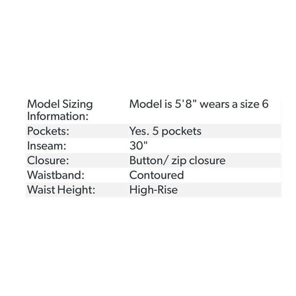 MEMBER’S MARK Jeans Women’s 14 Straight Leg High Rise Medium Wash Stretch NWT - Picture 10 of 10